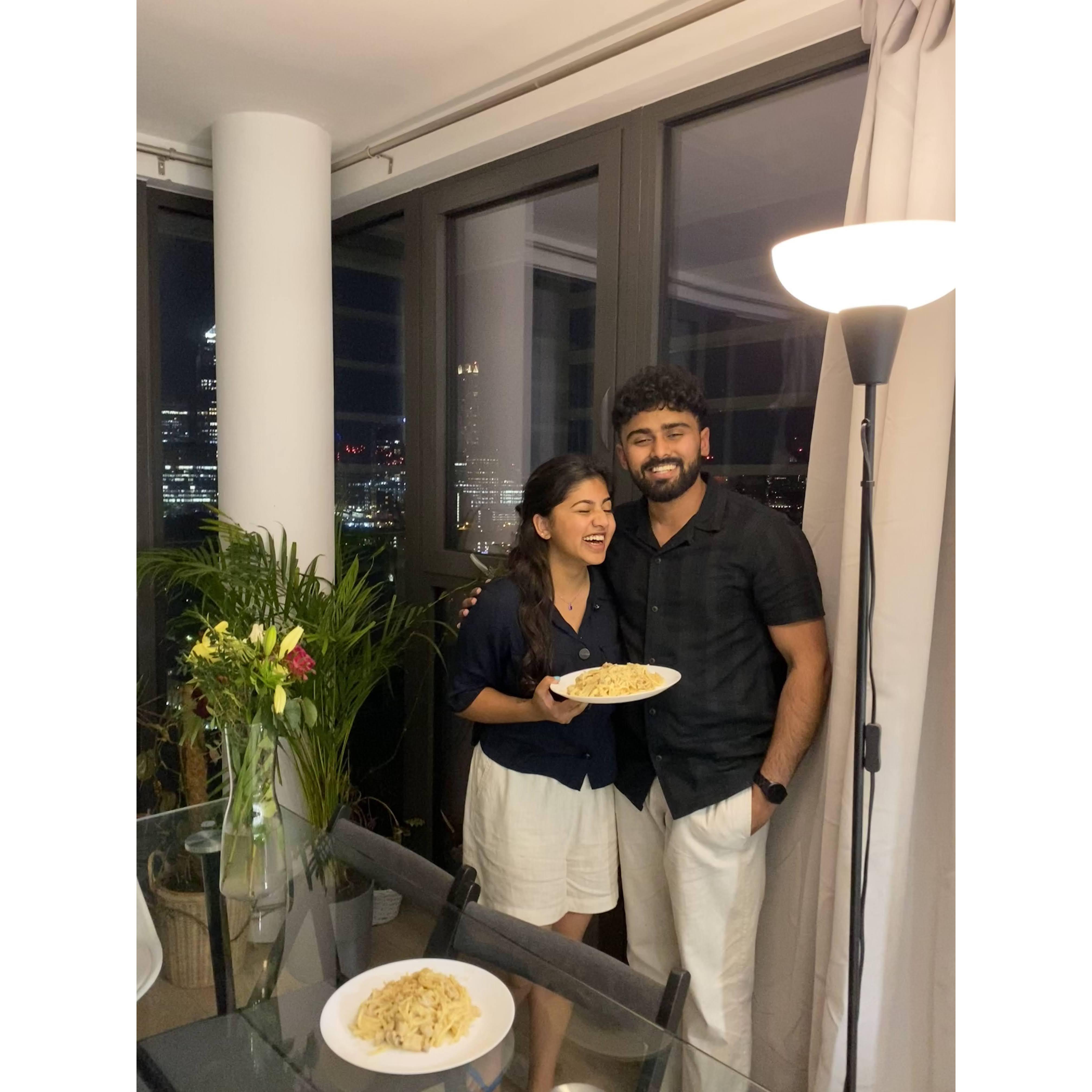A disastrous cooking date