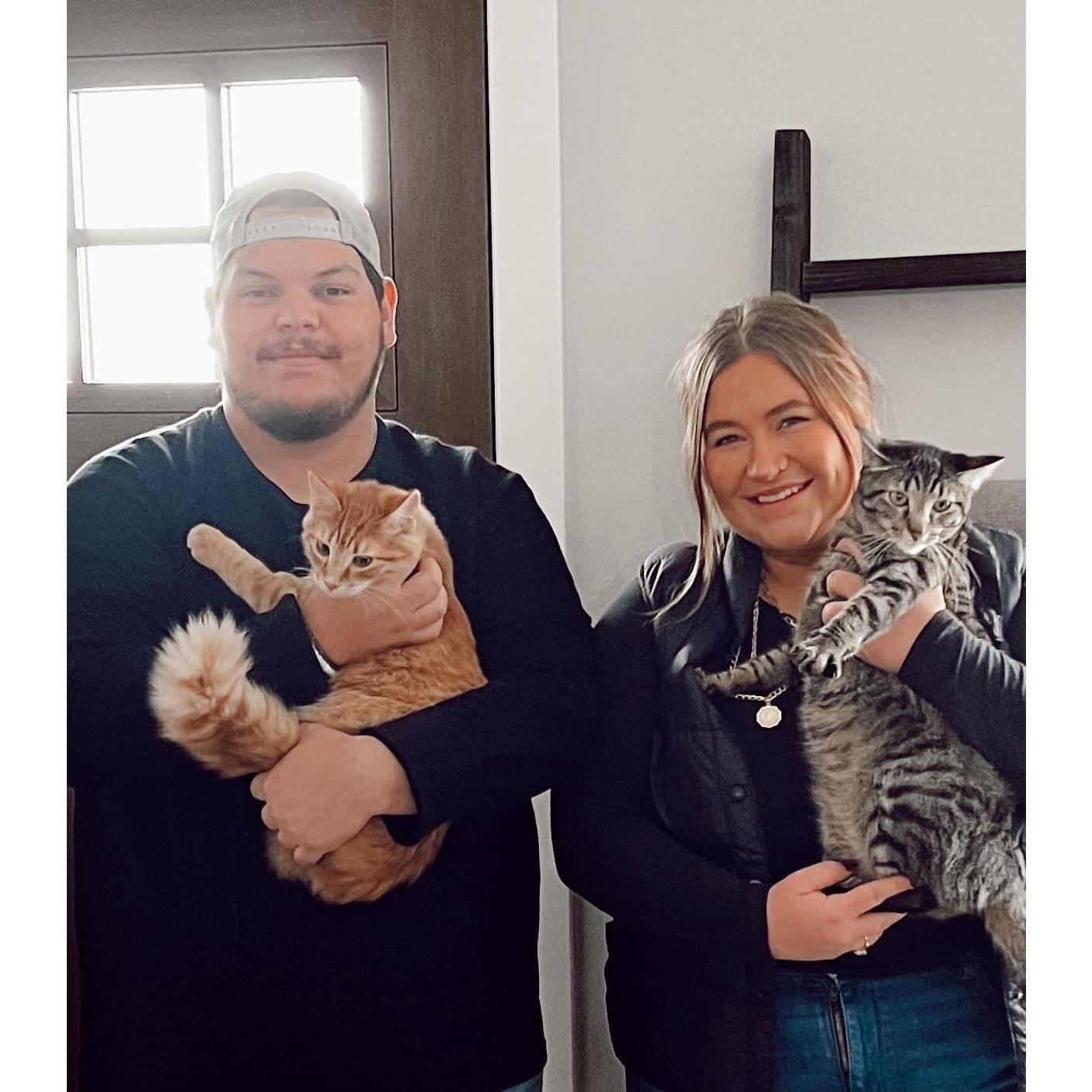 Added our Miller to the mix... now a family of 4!!