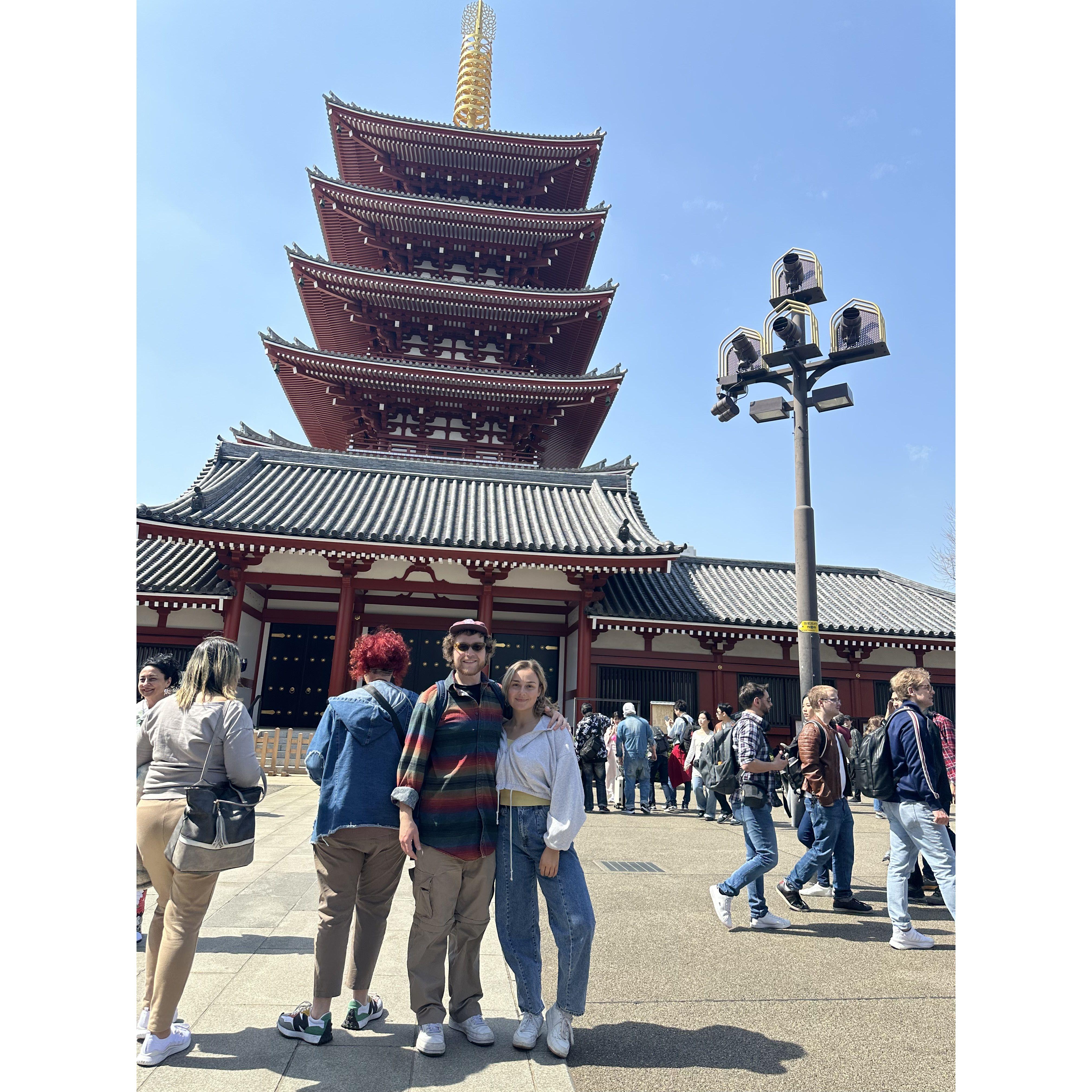 Visiting Sensō-ji Temple in Tokyo, Japan