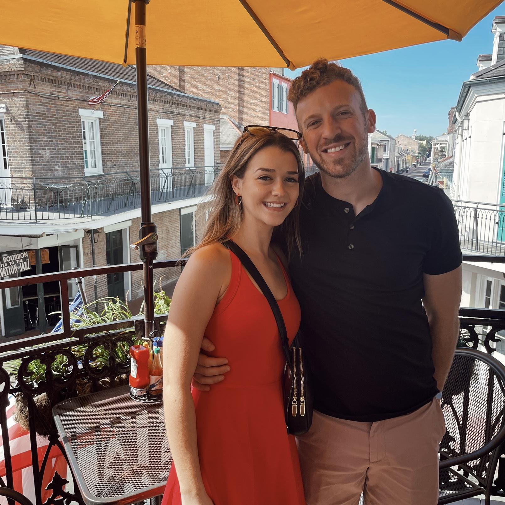 Our new city tradition - taking a food tour on the first day of our trip - in New Orleans, Louisiana.