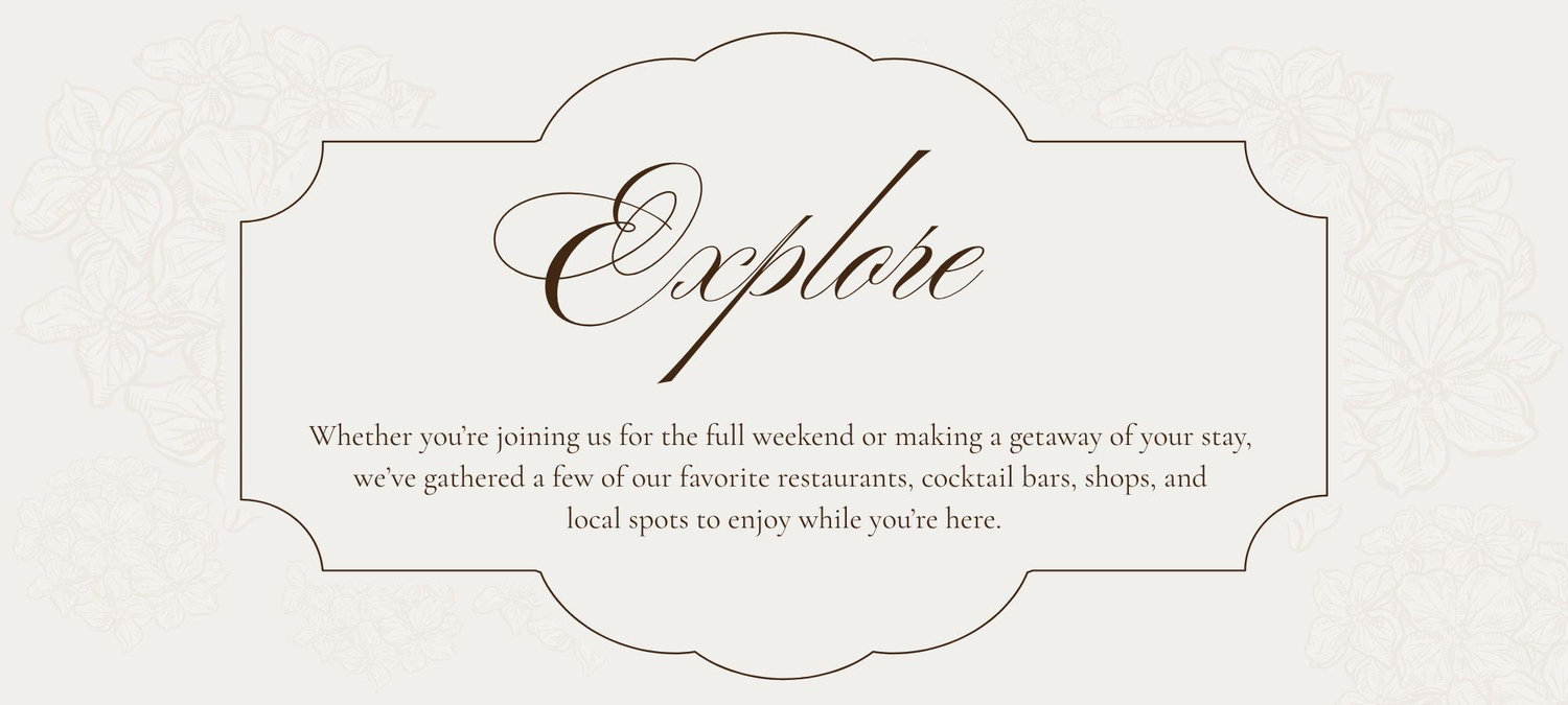The Wedding Website of Allie Stewart and Reid Wright