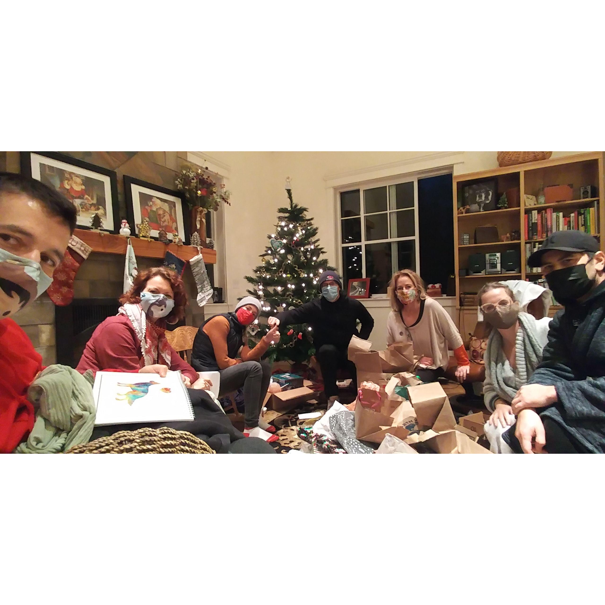 Christmas 2020 with Carl's family