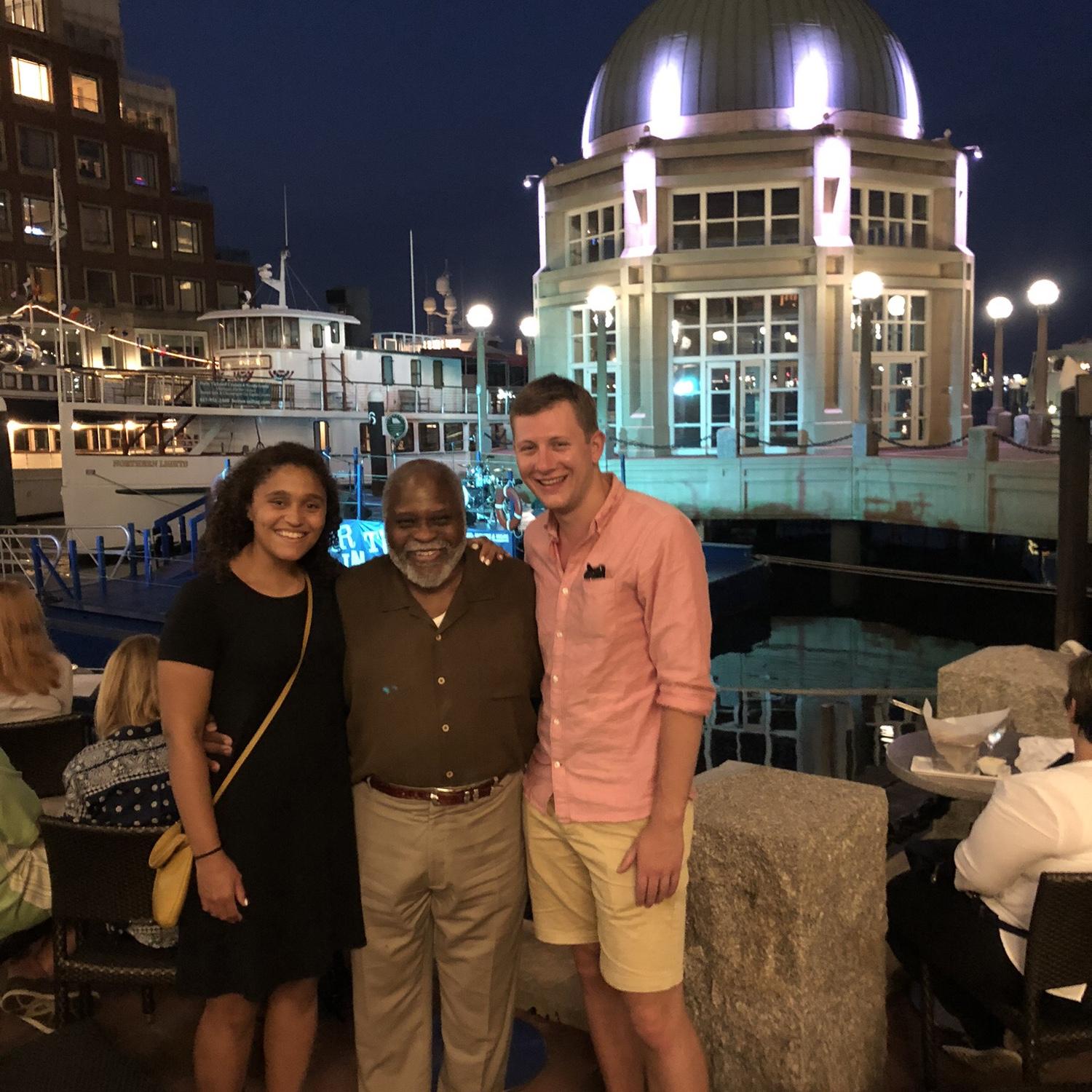 When Thomas and Jordan's dad Leroy met for the first time... it went well!