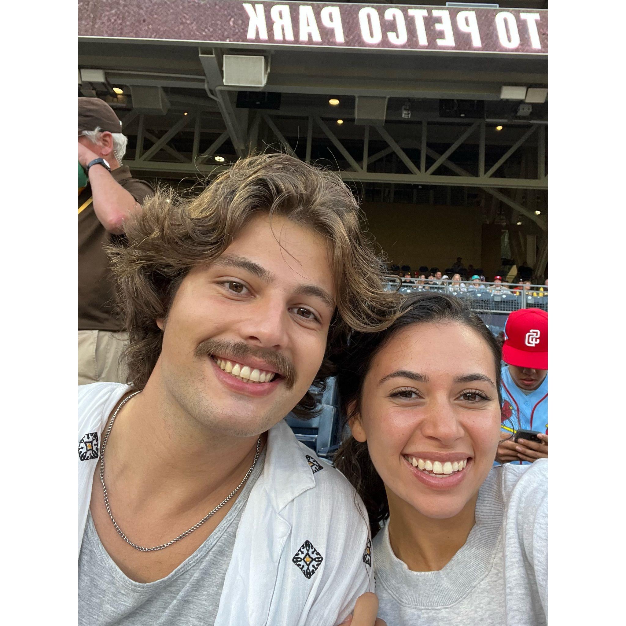 Our First Padres Game