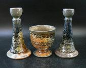 Handmade Ceramic candlesticks Ceramic...