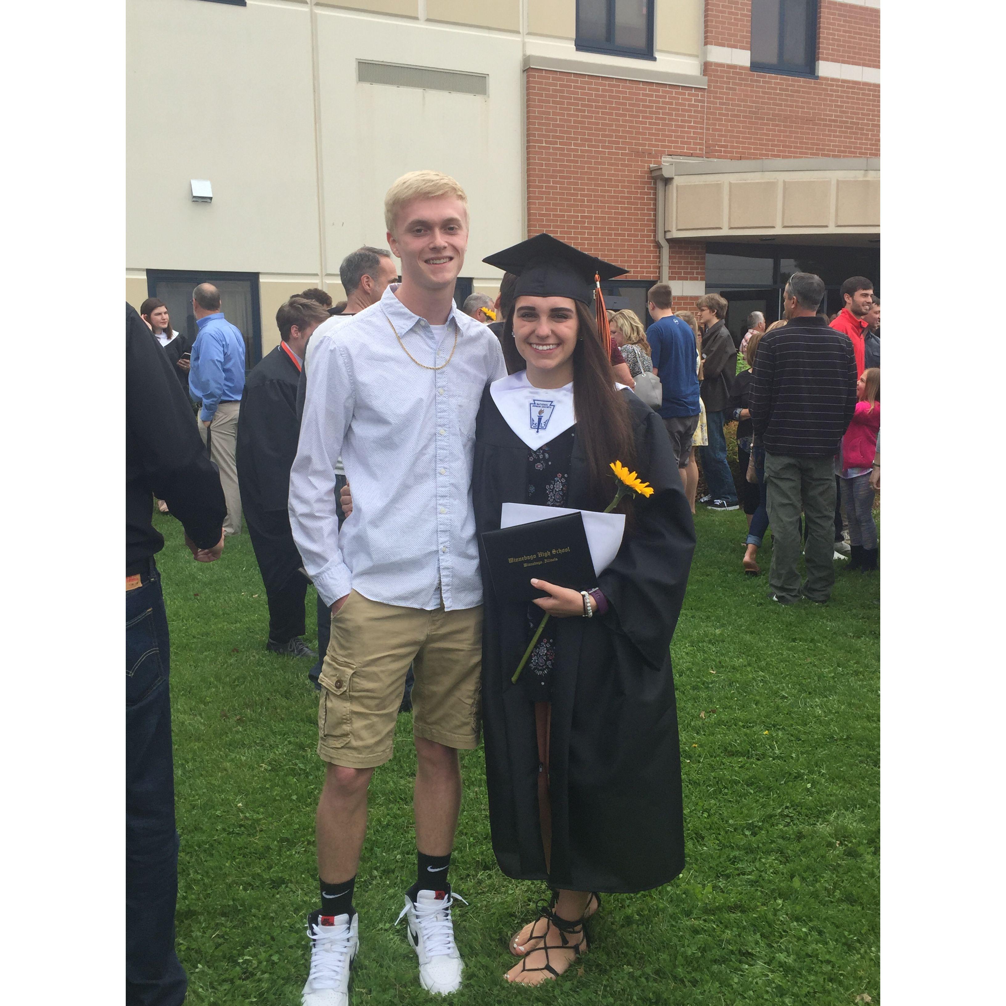 Alyssa's high school graduation