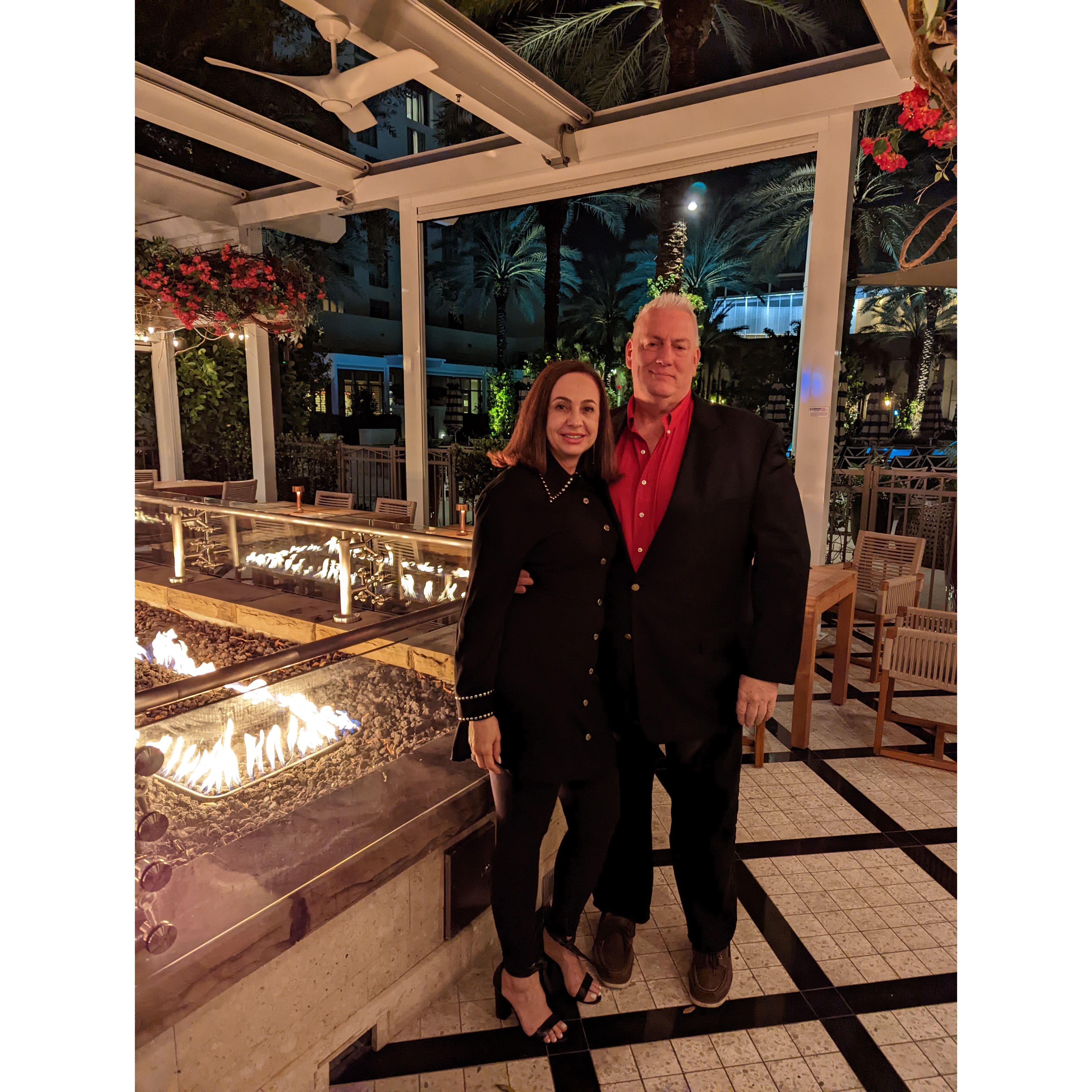 Dinner in West Palm Beach!