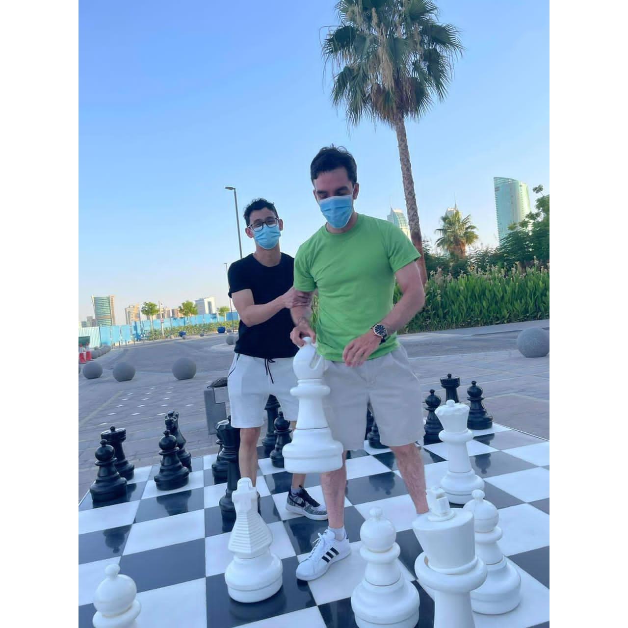 He beat me in 4 moves.