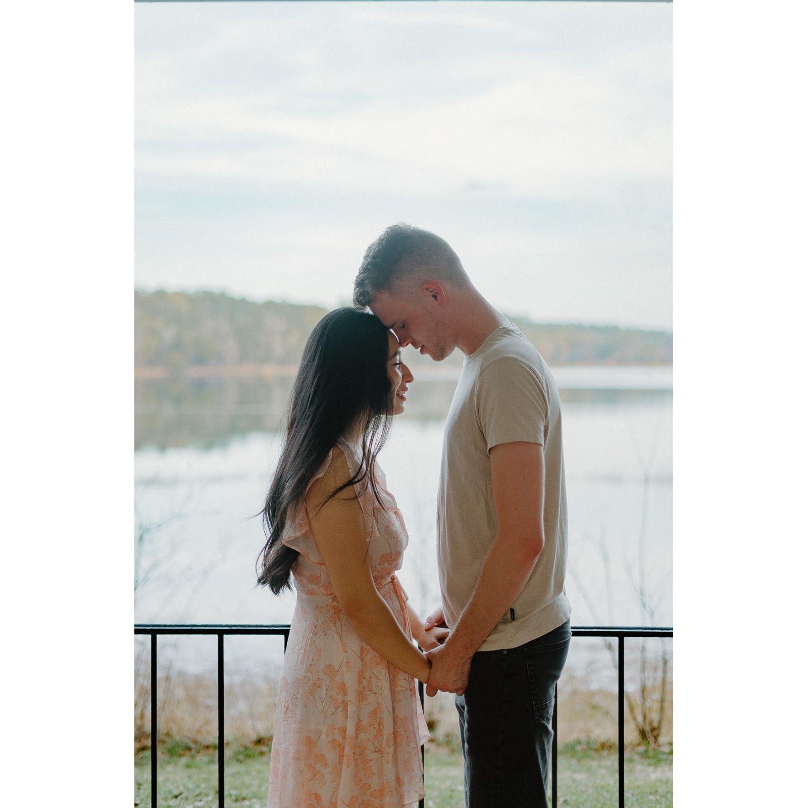 Prayer when we got engaged :)