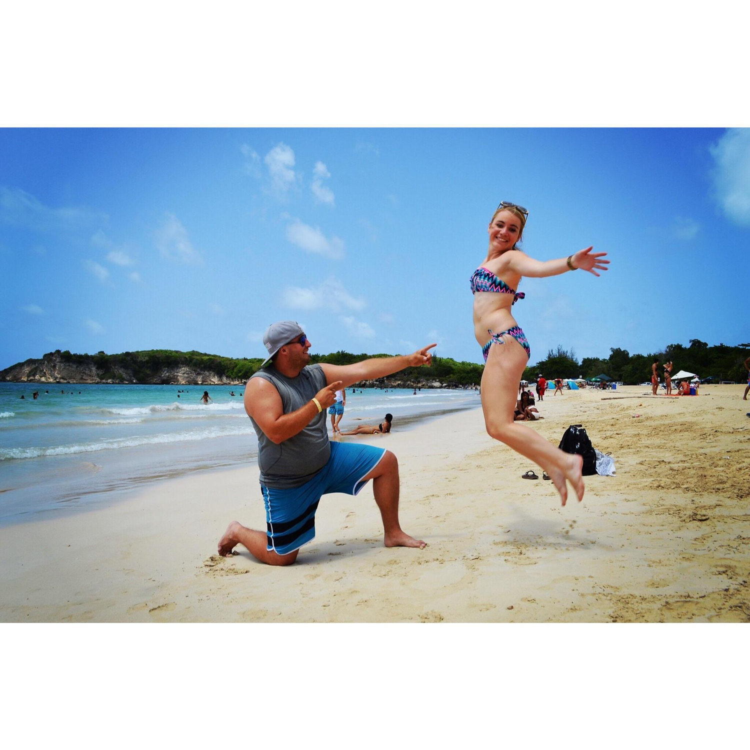 Being silly in the Dominican Republic