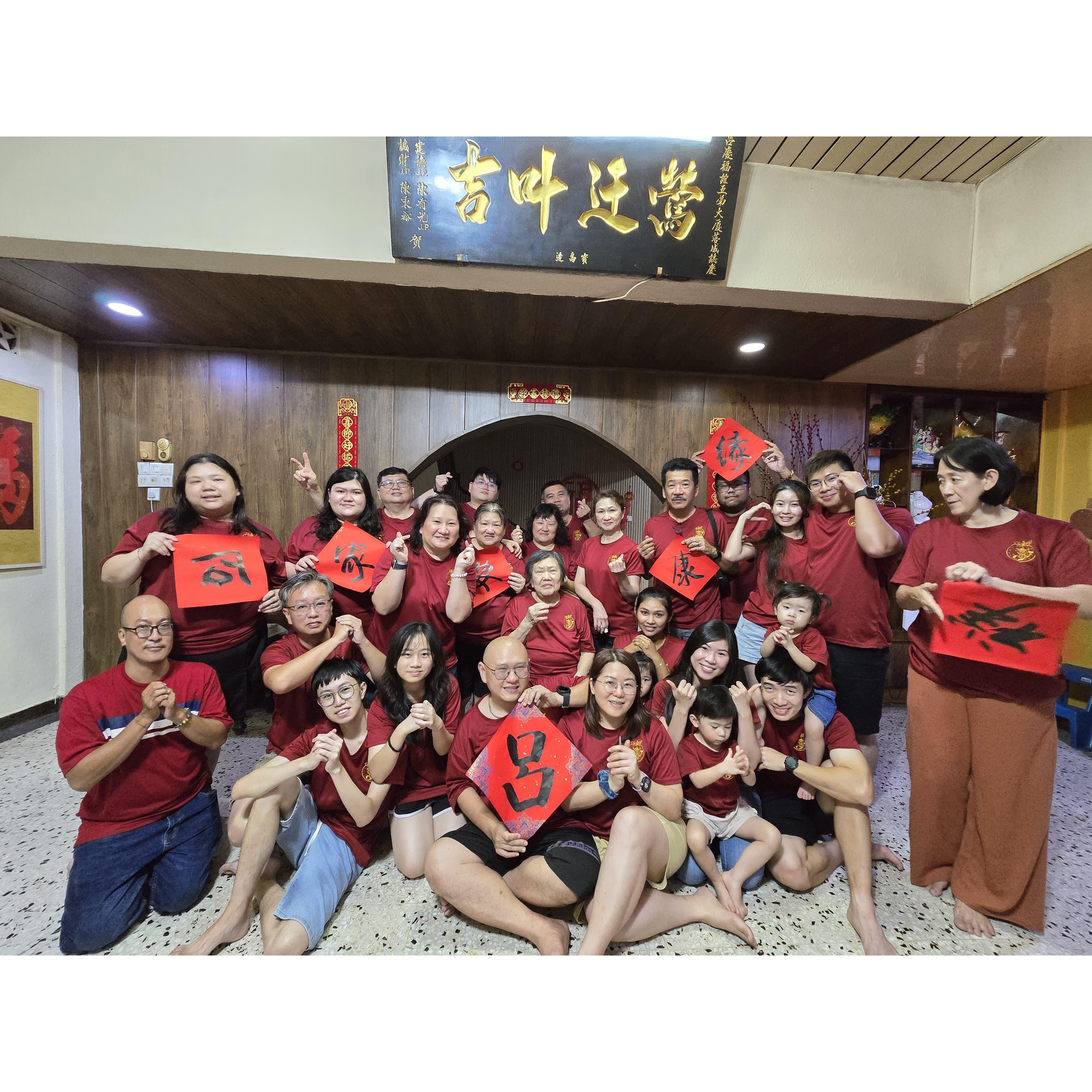 When Jie-Han says Rachel's family is big enough to make up the Parliament, he was not kidding.