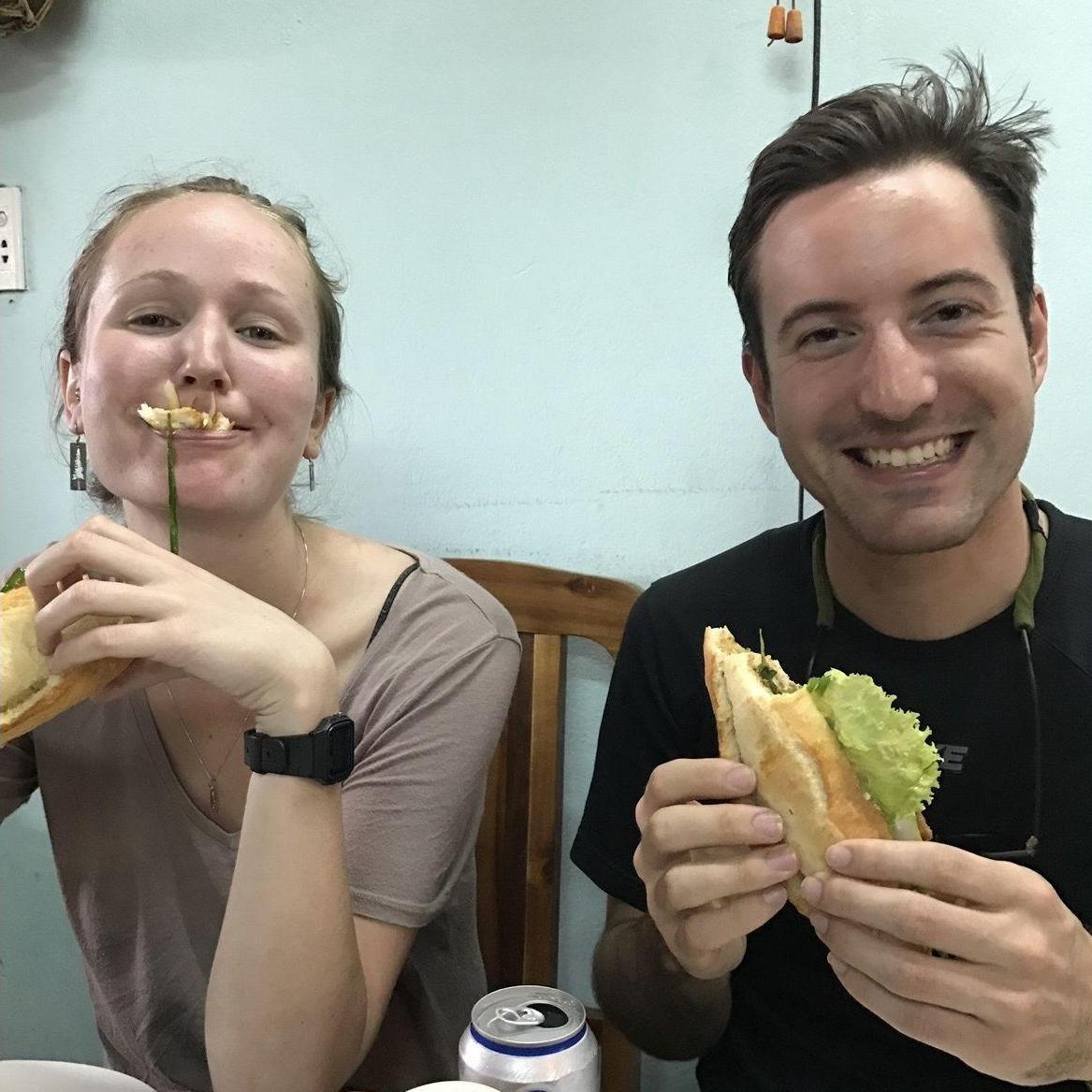 @ The Banh Mi Queen in Hoi An