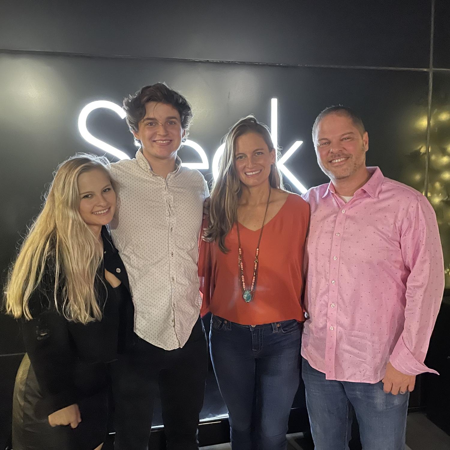 When Ian met Chloe’s family