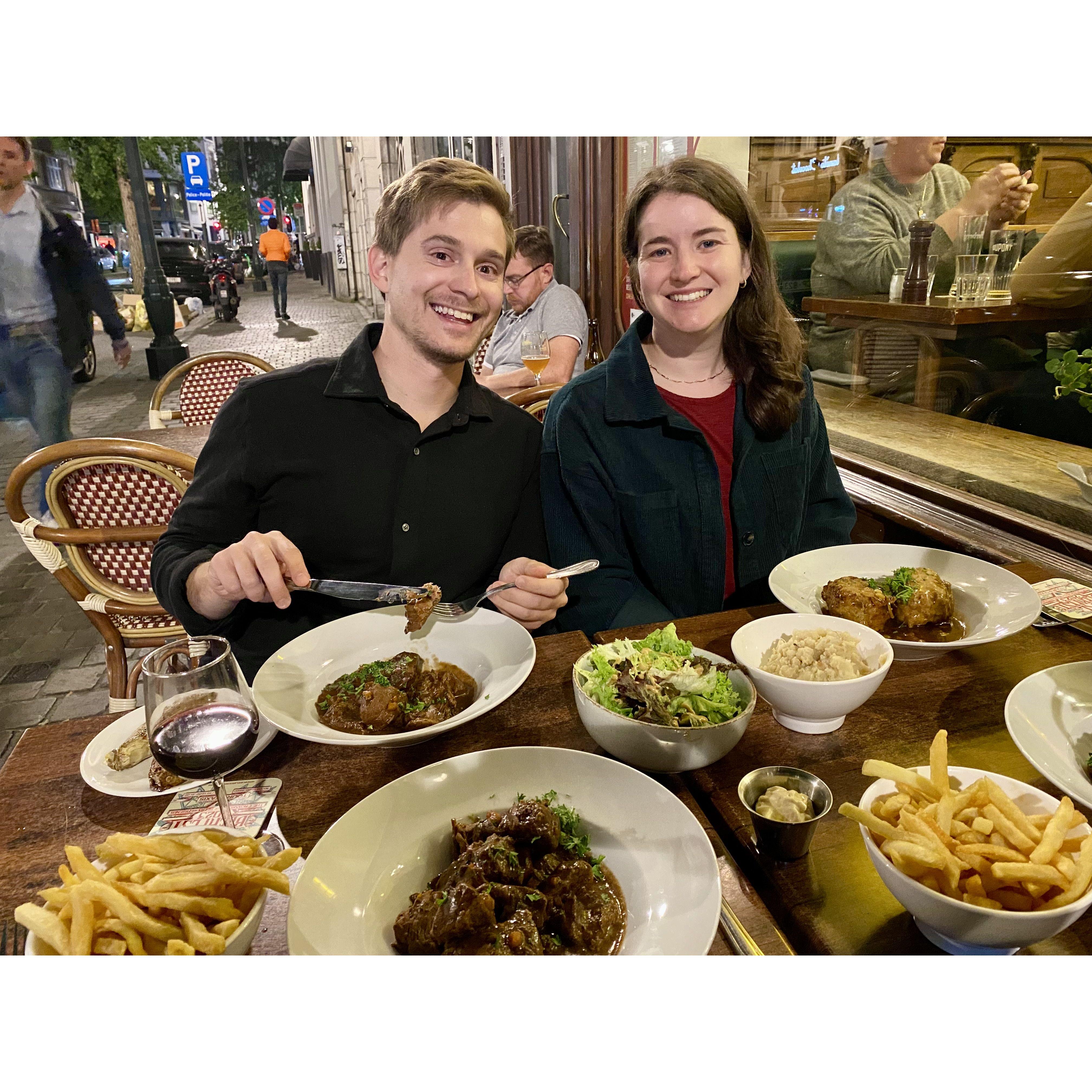 Food is the best way to both of our hearts