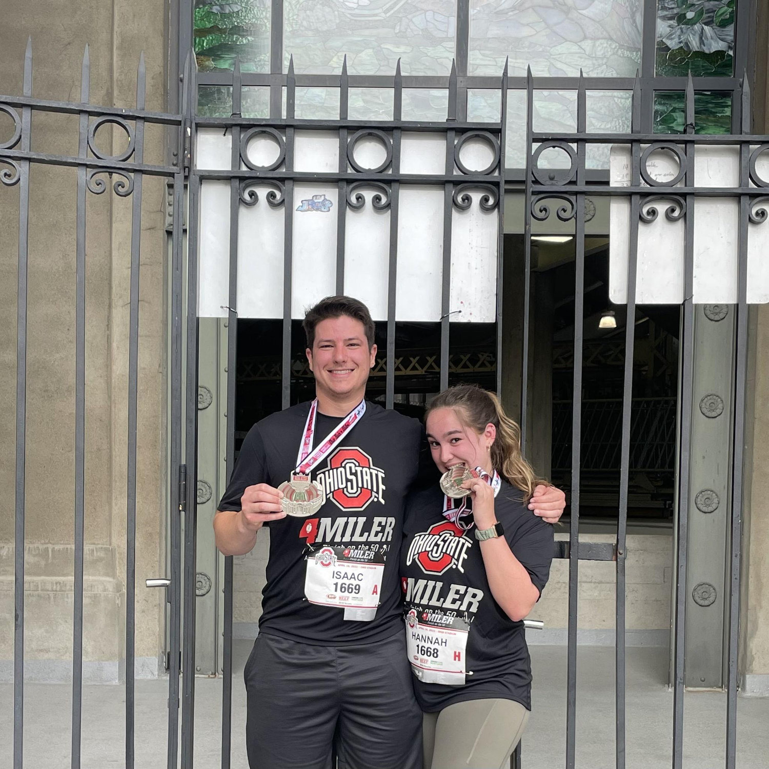 The first and last time we ever ran