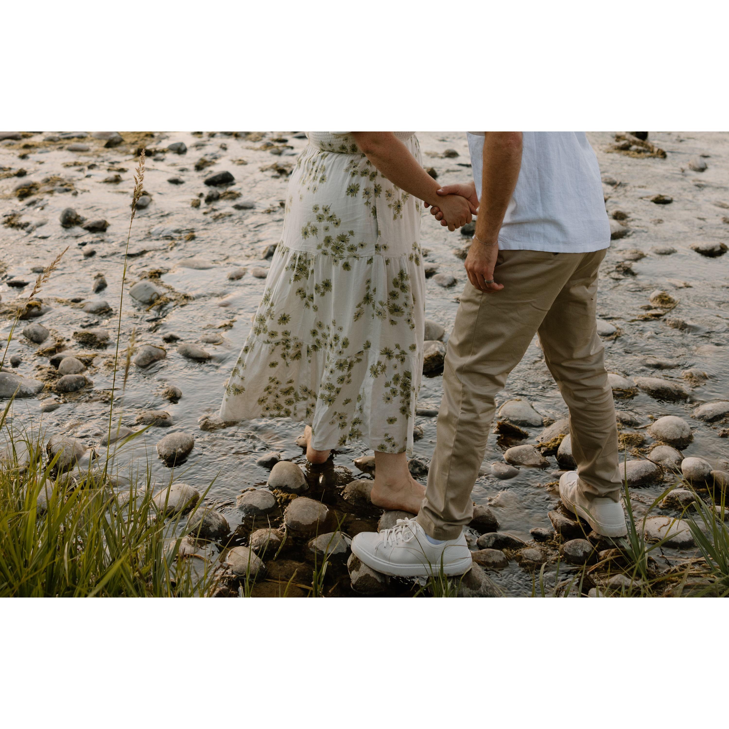 Our magical engagement session at Teton National Park!