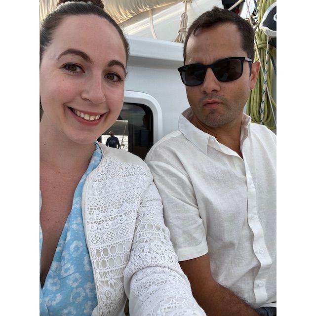 Having our White Lotus moment in Hawaii.