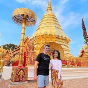 Wat Suan Dok & Food Market Tour