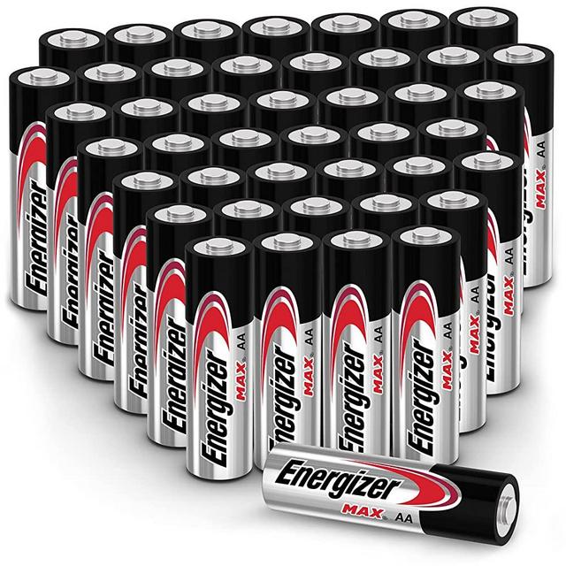 Energizer Max AA Batteries (44 Count), Double A Alkaline Batteries (Items May Ship Separately)