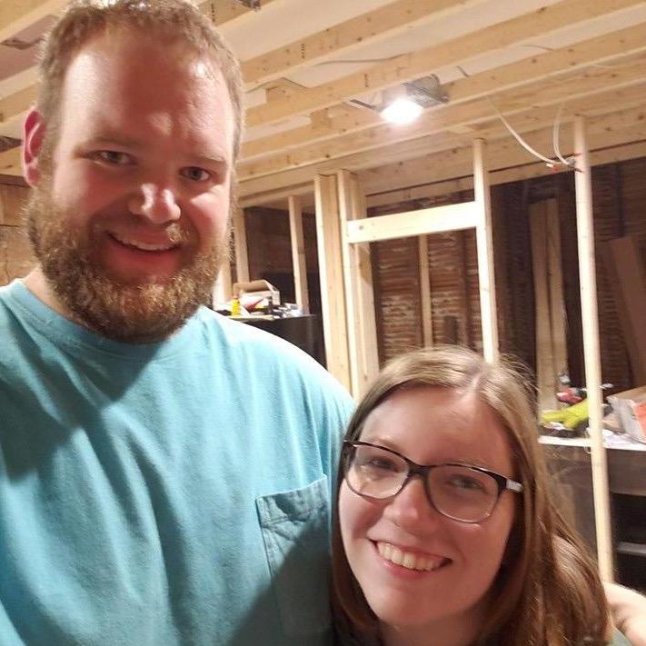 Our greatest (and perhaps craziest) adventure yet: renovating our entire home ourselves. This photo is from our master bedroom and bathroom remodel, Spring 2019!
