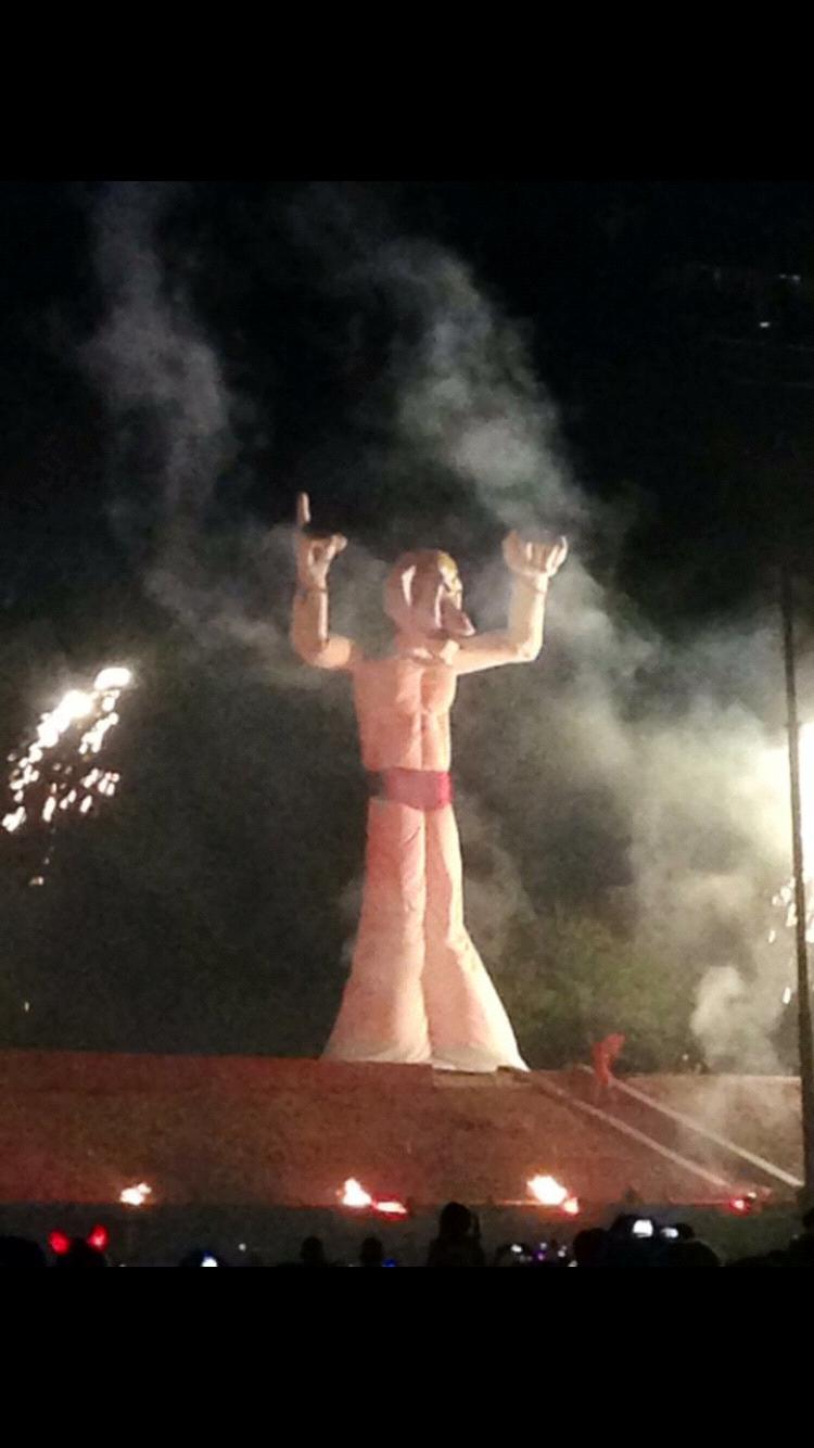 Zozobra with Nancy and Ruben
