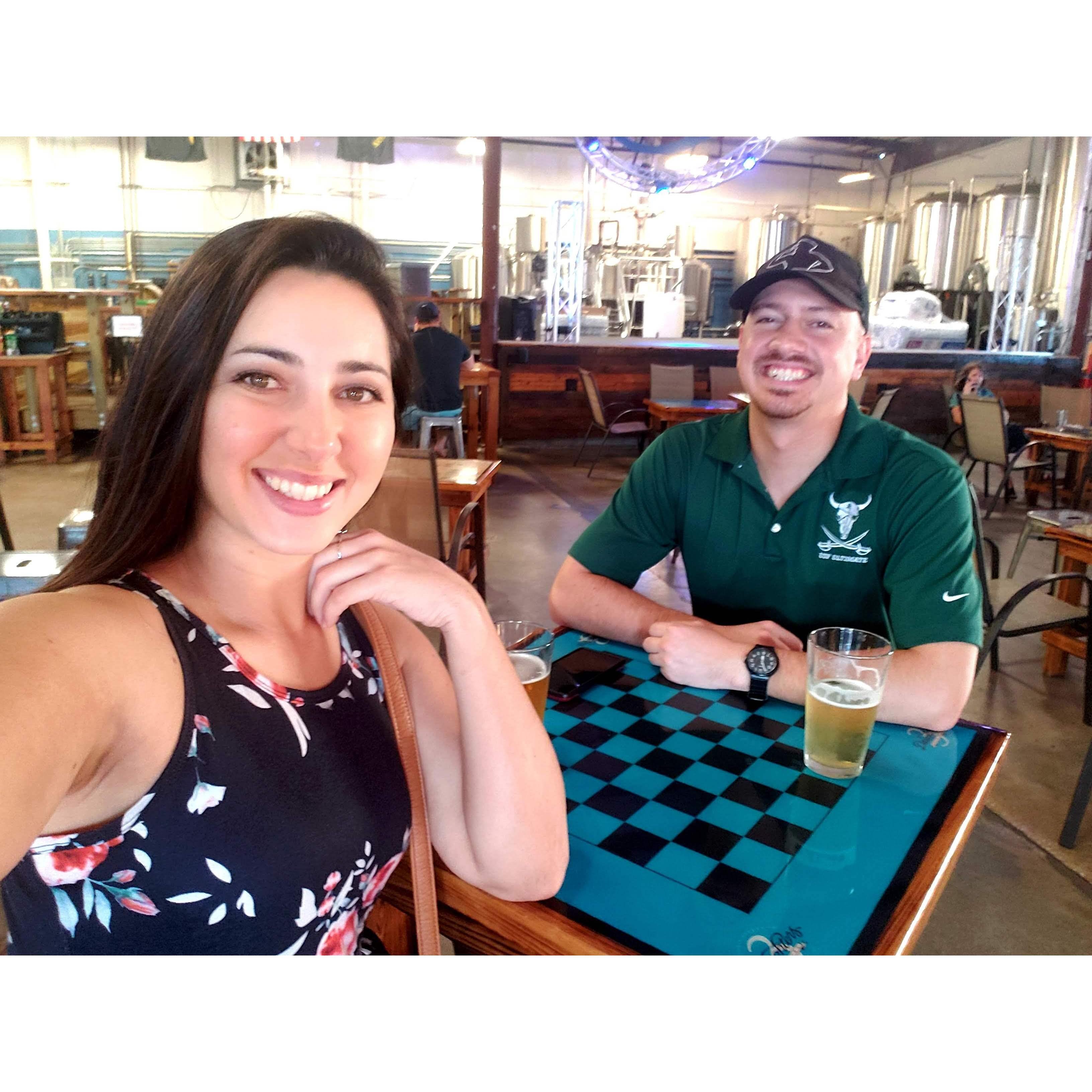 to countless brewery dates...