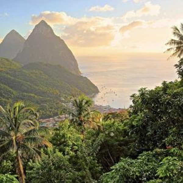 Honeymoon at St. Lucia