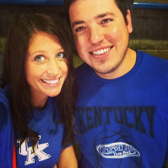 Kentucky basketball game...Go Cats!