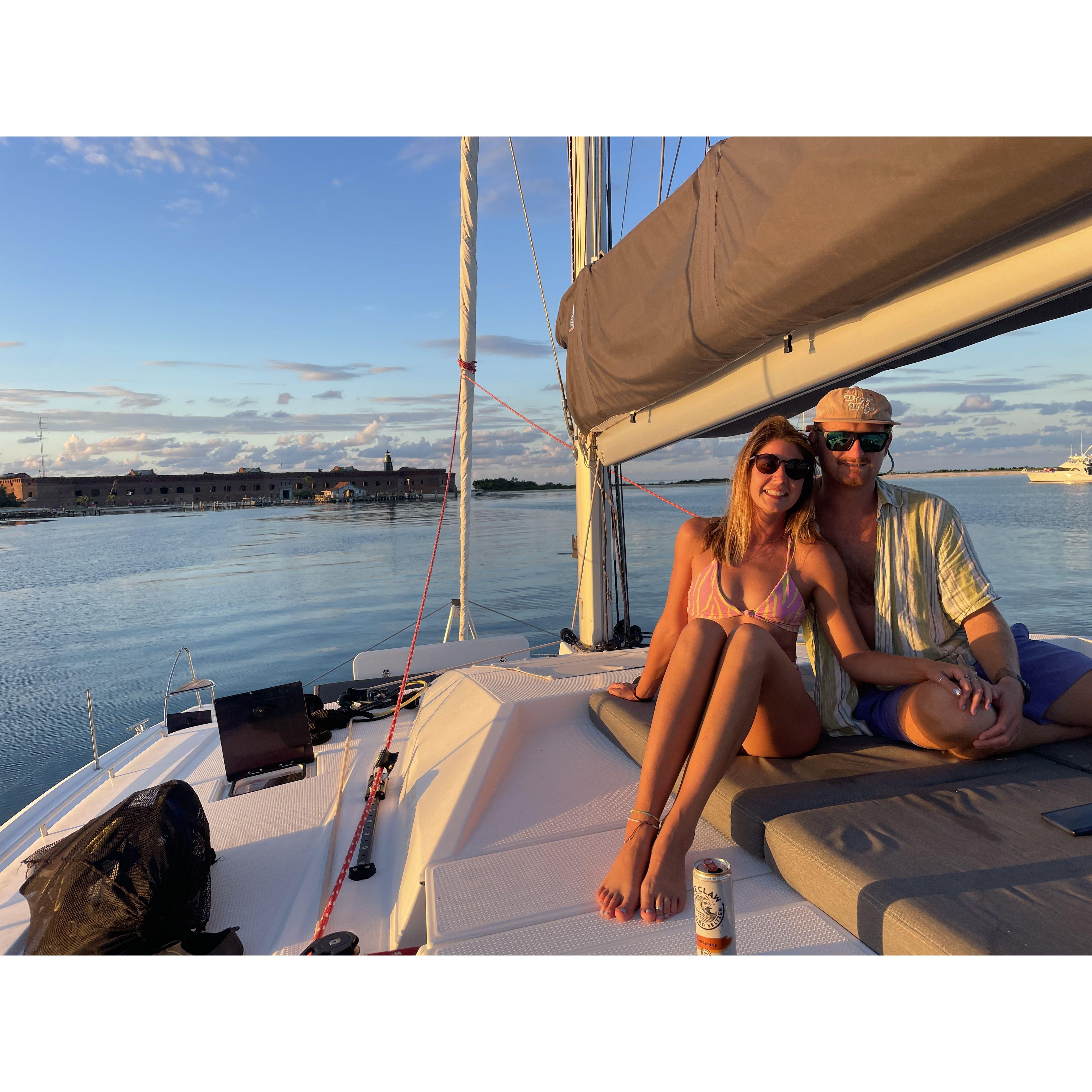 Dry Tortugas trip with friends; October 2023