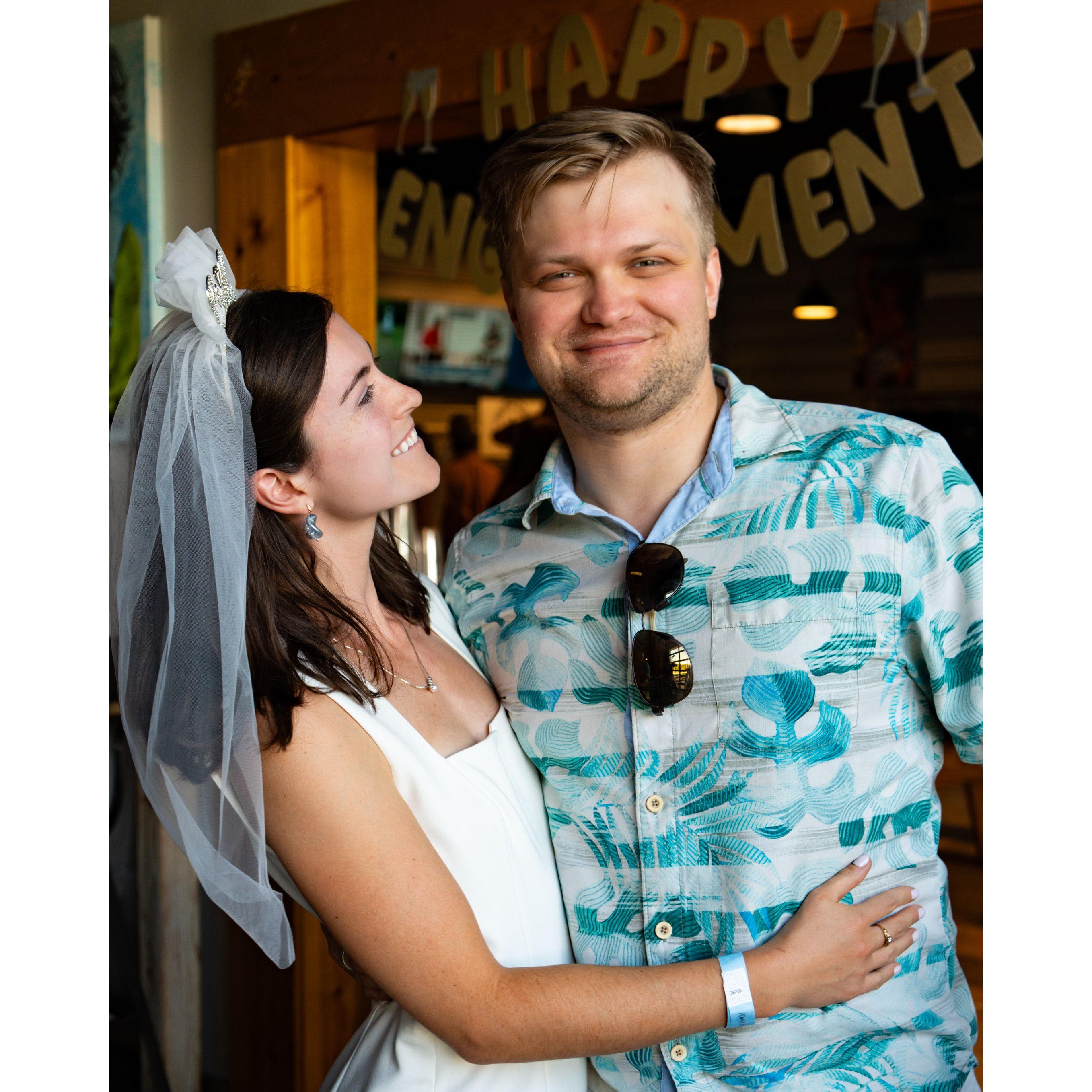 We got engaged at Duncan's Landing in California on April 6, 2024.