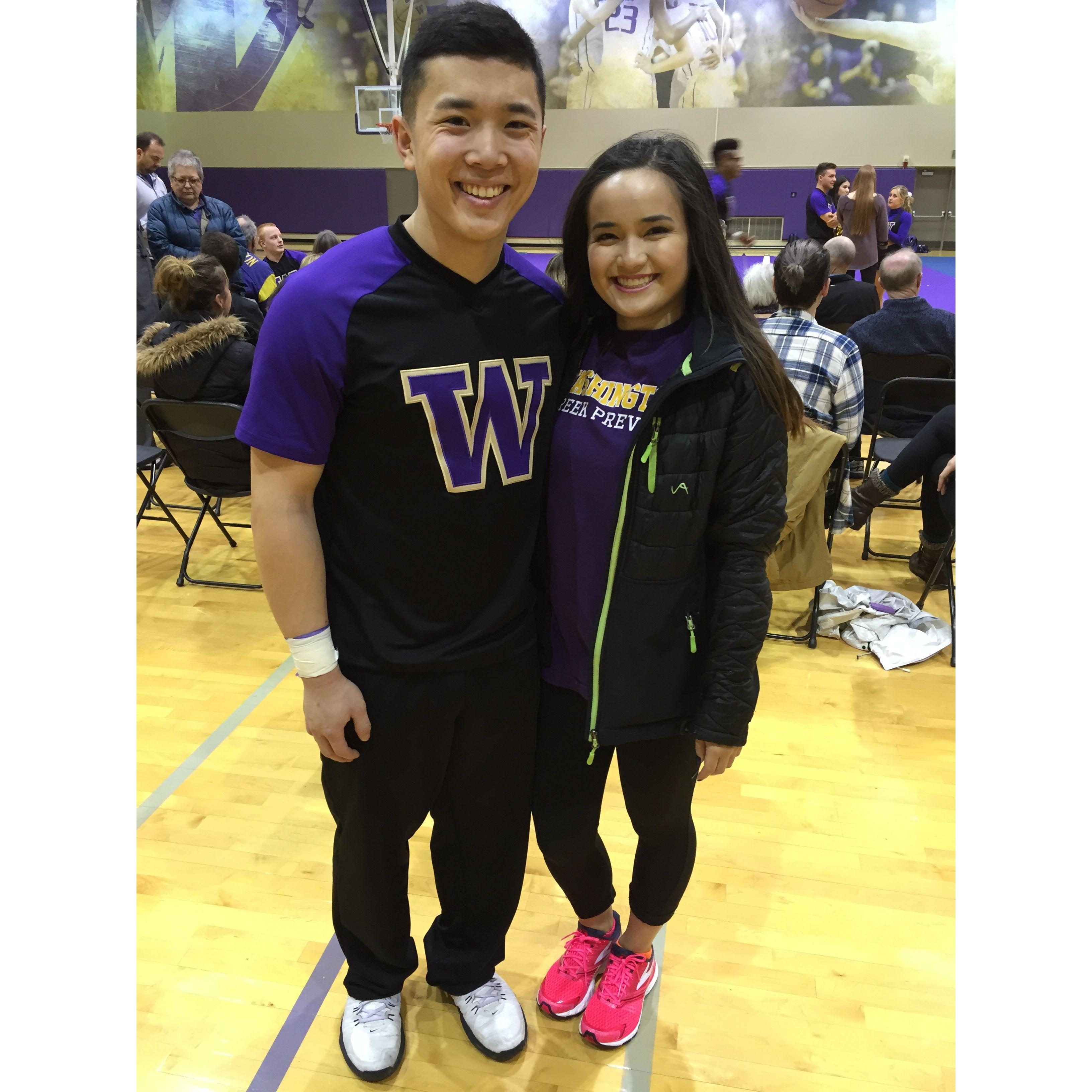 Alan's cheer send-off to Nationals