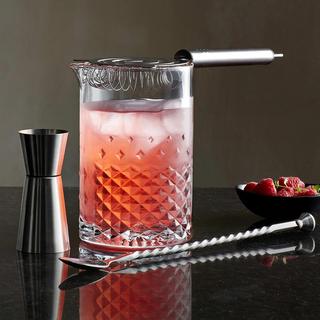 Classic Cocktail Carats 4-Piece Bar Mixing Set