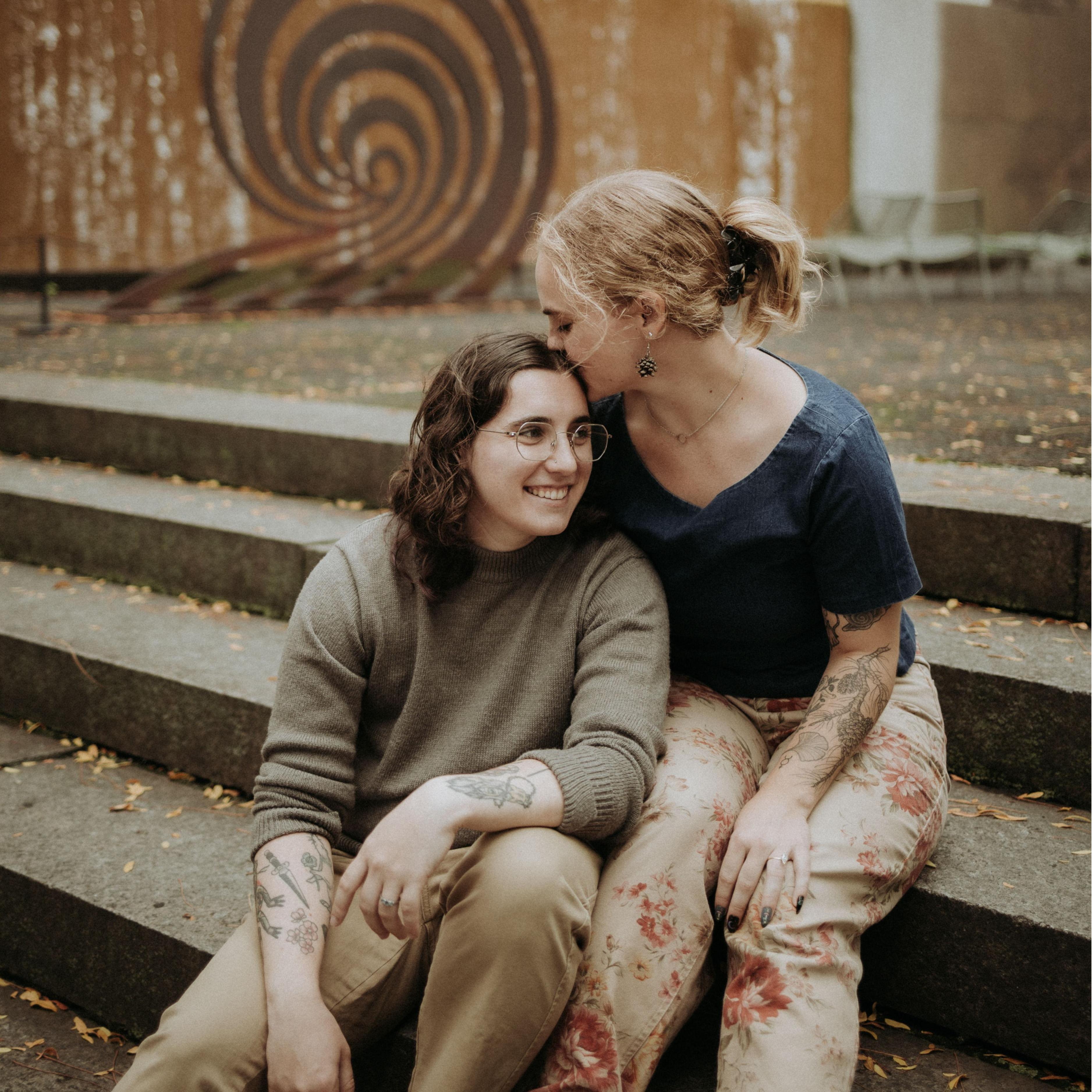 Photo from our engagement shoot at the Carnegie Natural History Museum