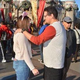 About 30 seconds before the proposal, Carrera was very confused