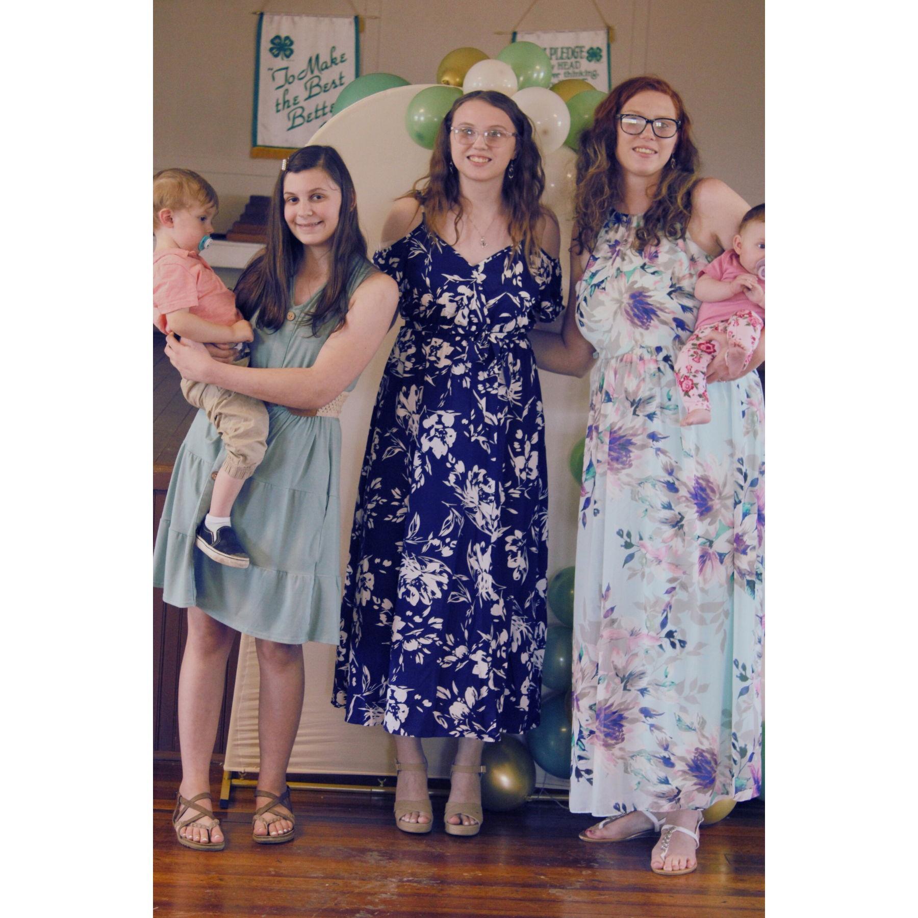 Bridal Shower Kristina with Warren, Abbie, Meghan, and Penelope