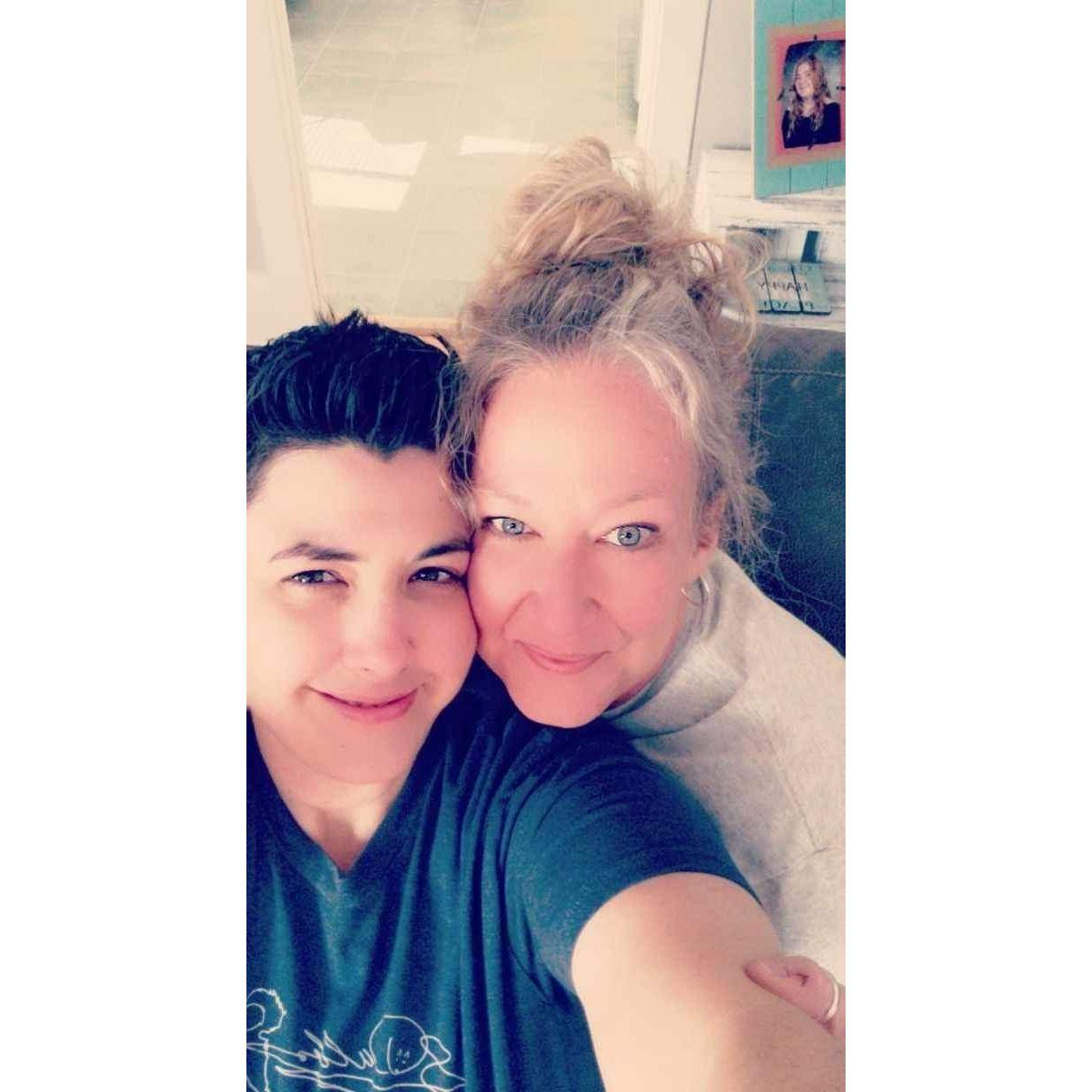 Our 1st selfie together 3/9/21