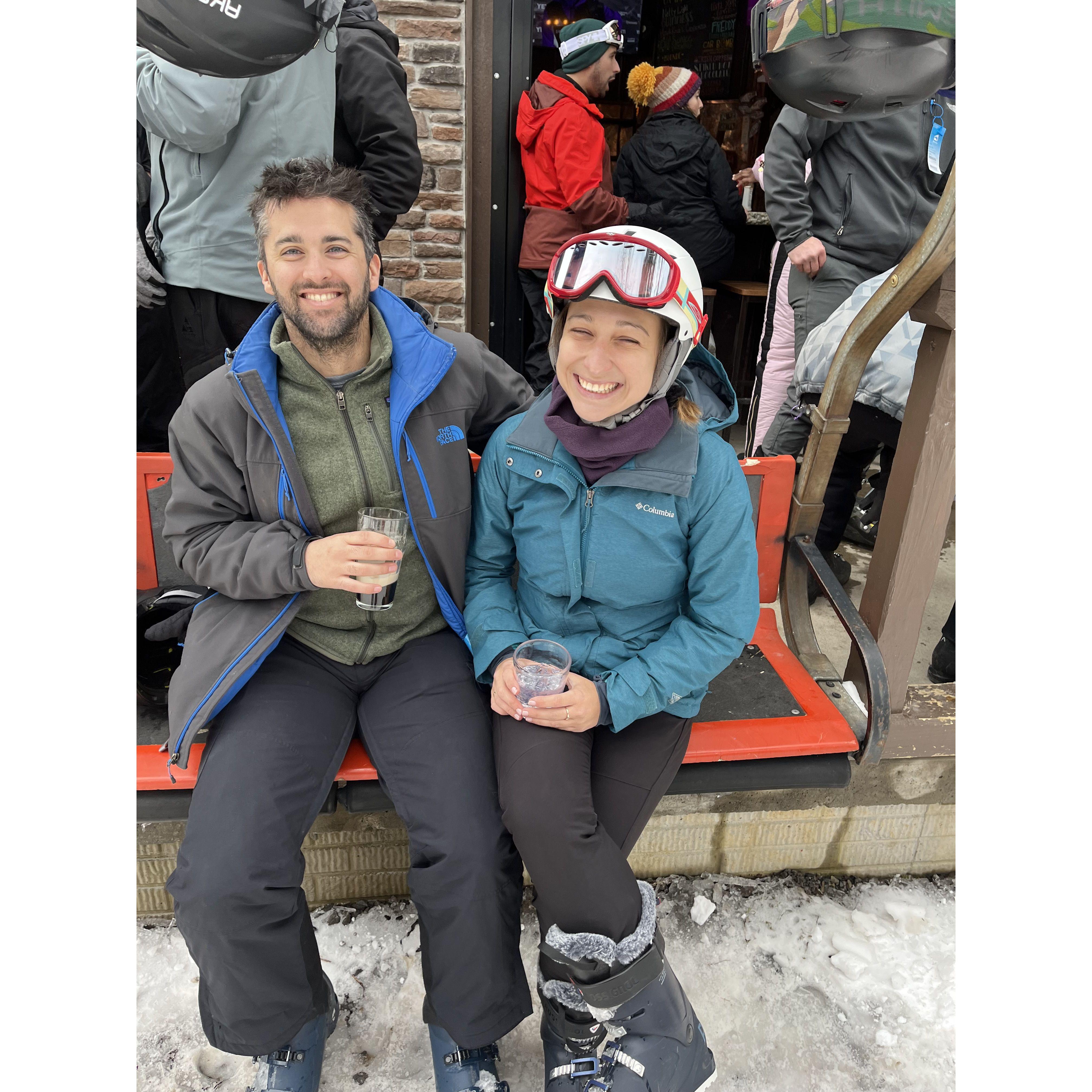 Apres ski in Snowshoe, WV