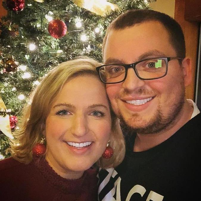 This was our first Christmas season together. We had just finished a performance for our church's Christmas production. We had become "officially" boyfriend and girlfriend.