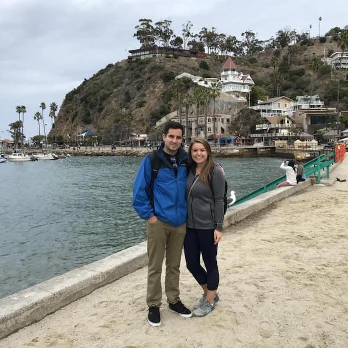 Celebrating Anthony's 29th birthday on Catalina Island