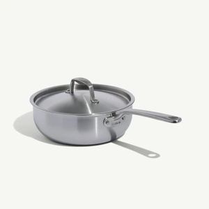 Stainless Clad Saucier | 3 QT | Made In