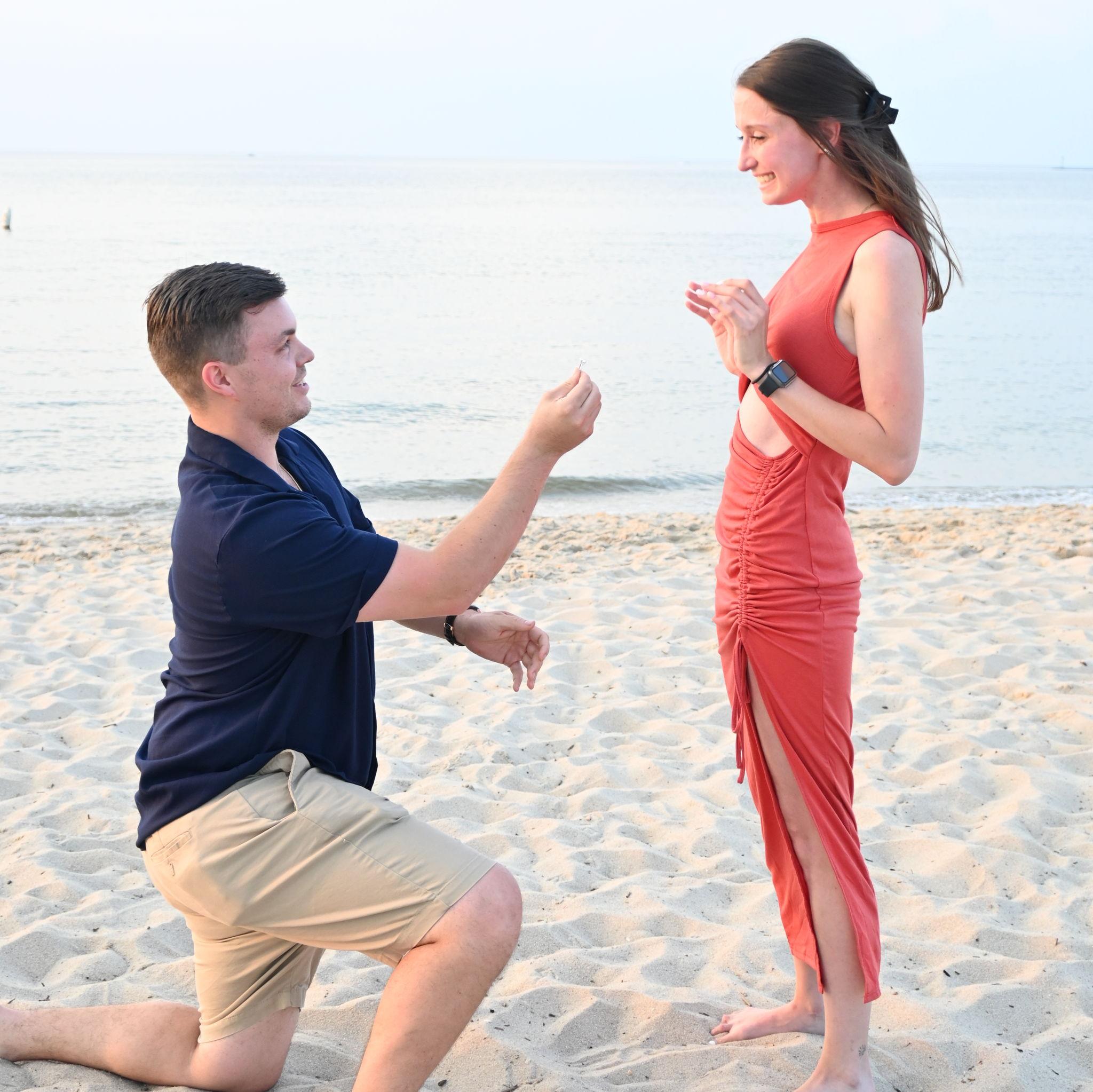 Courtney: "Yes!" Ty: "Yes?!" Courtney: "YES!!!"