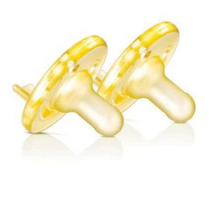 Philips Avent Soothie Pacifier, 0-3 Months, Yellow - 2 Counts