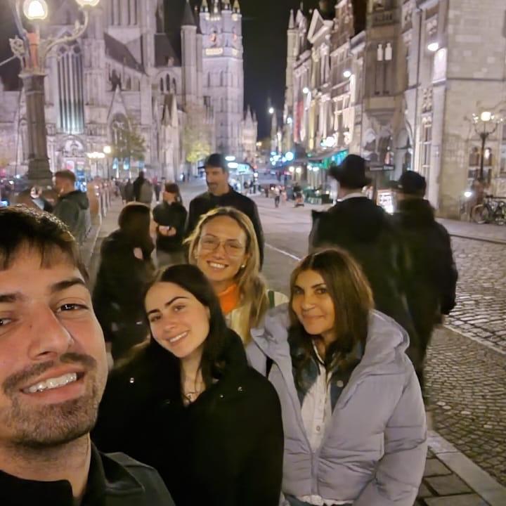 October 2022: Daniel’s mom and sister visit us in Belgium