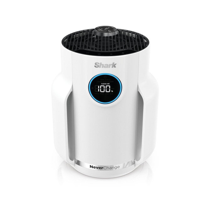 Shark NeverChange Compact Pro Air Purifier for 250 sq ft White HP072WH