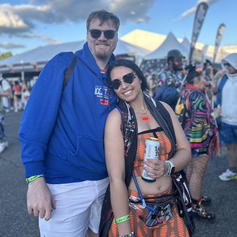 Jake's first music festival!