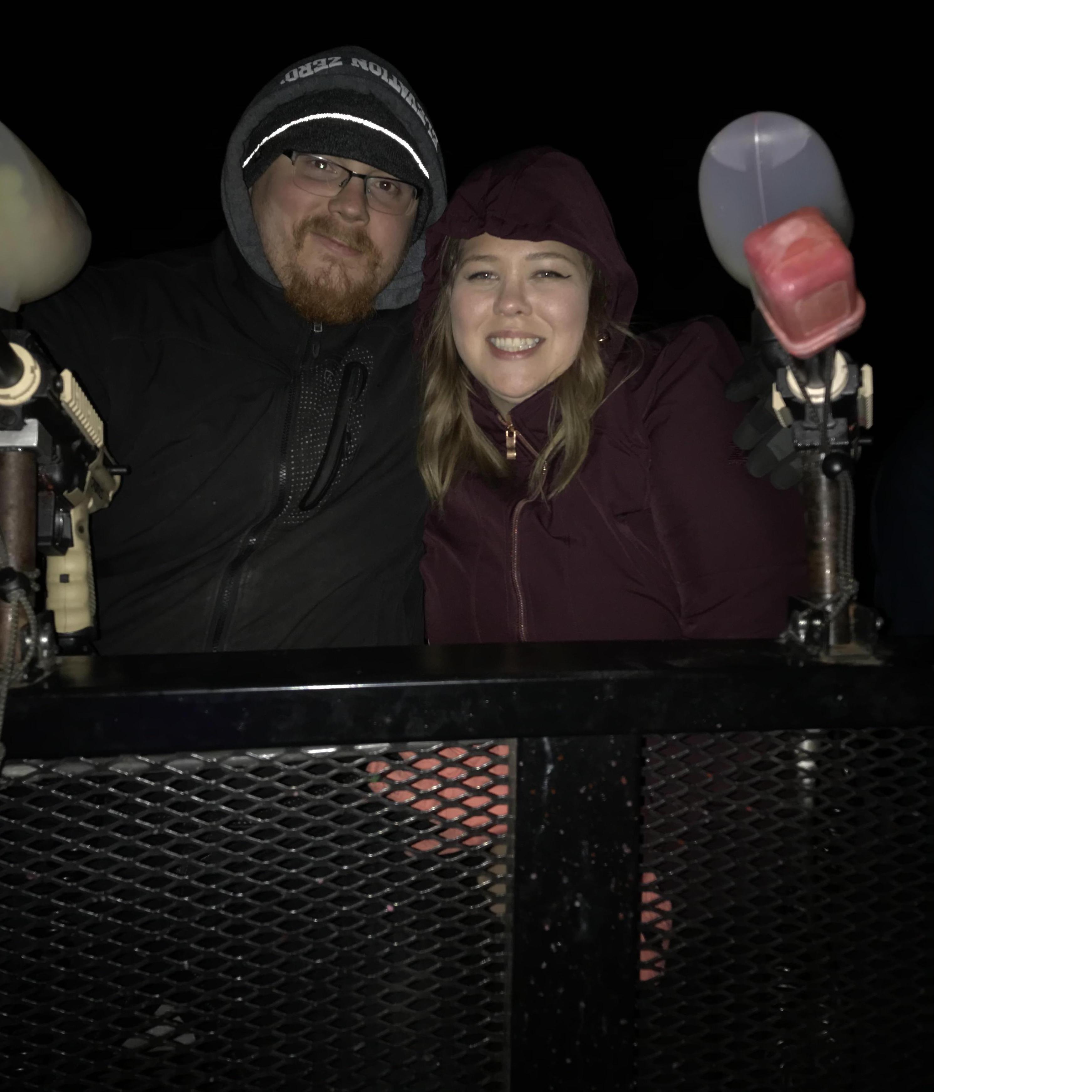 Zombie Paintball!!! Enough said! October 2019