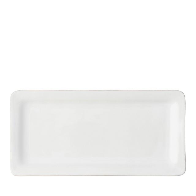 Juliska Puro Whitewash Rectangular Appetizer Platter