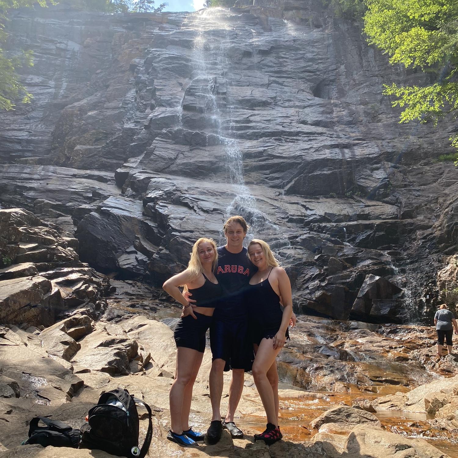 Hiked up the waterbed of Arethusa Falls NH 2020