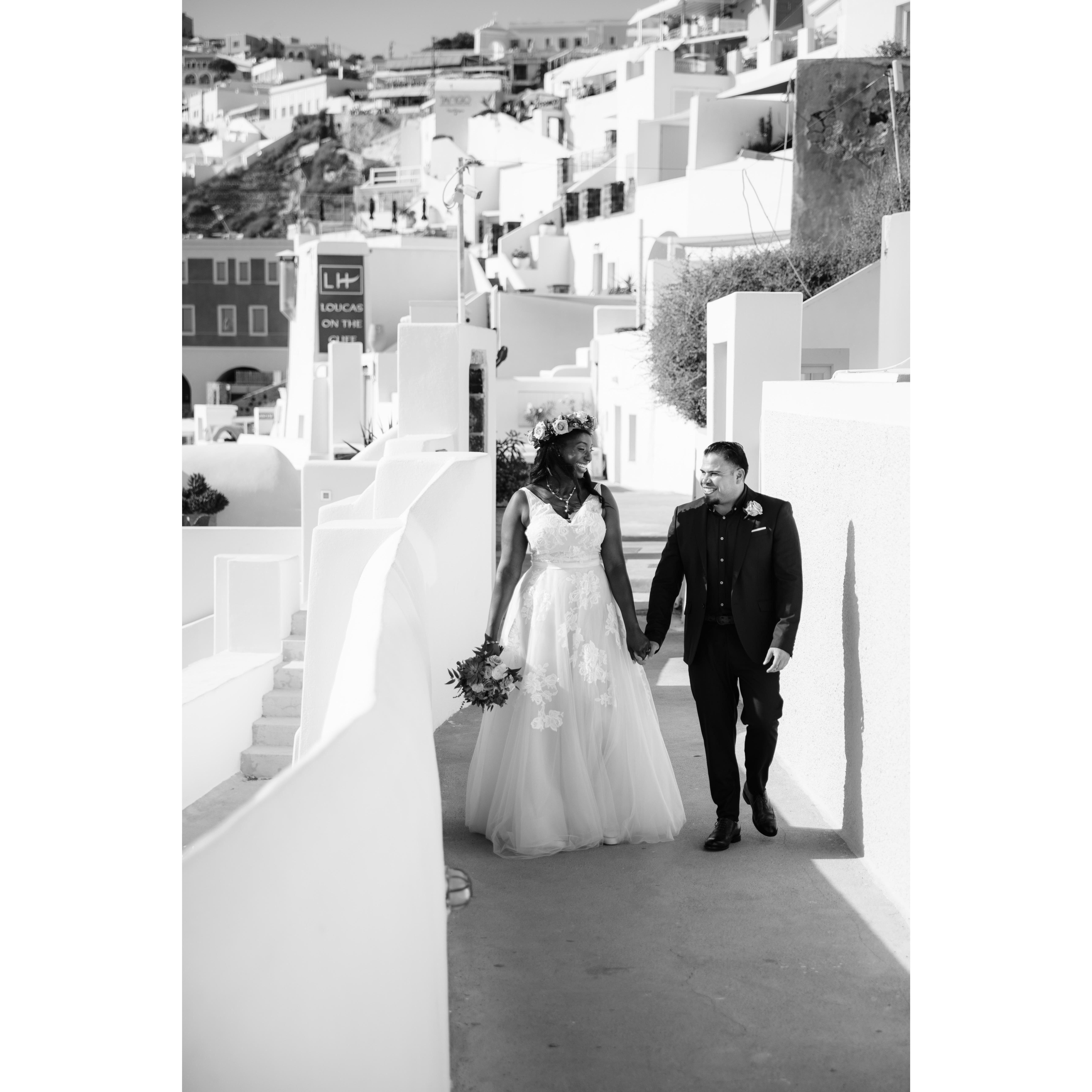 We really, really miss Santorini.