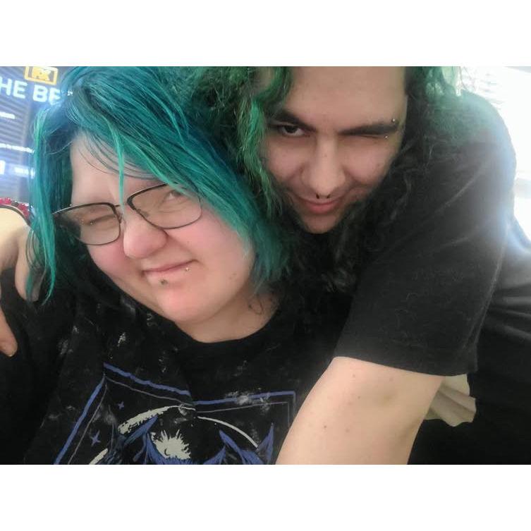 Us being silly and goofy